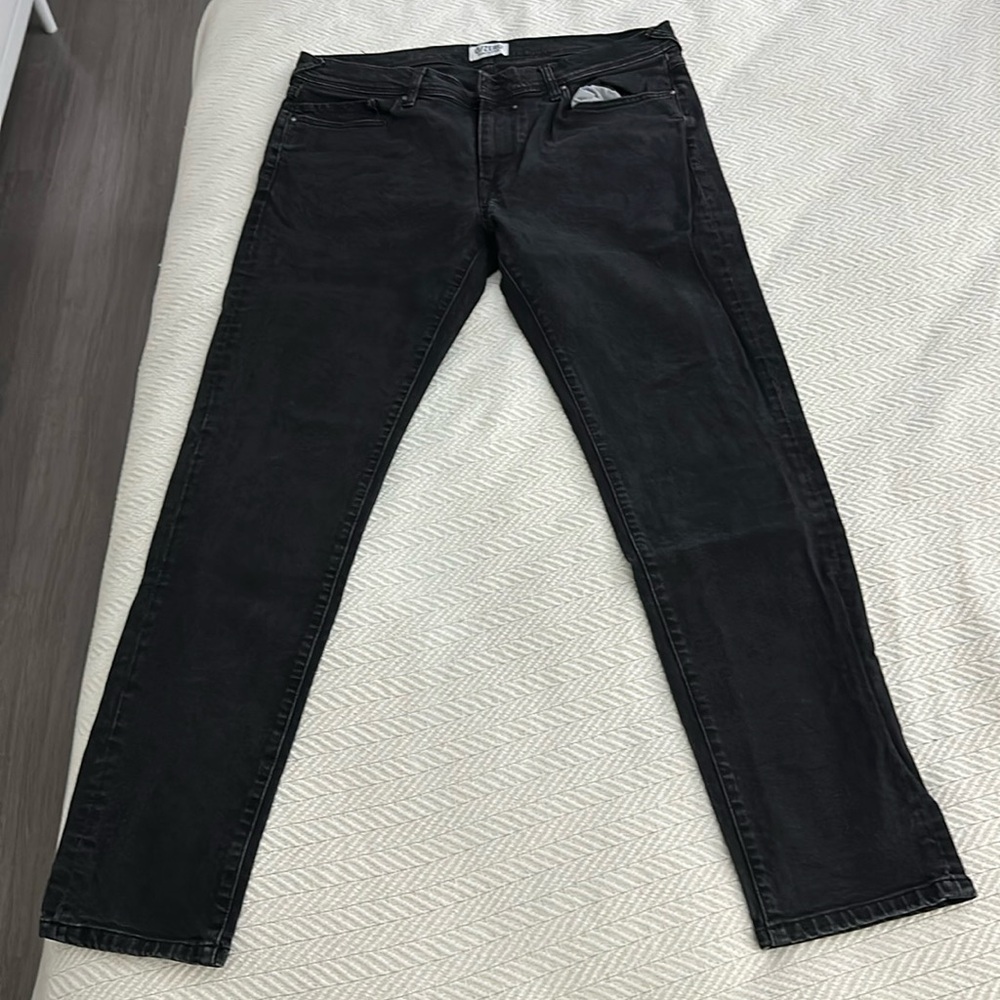 Black jeans made in Italy